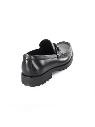 Ferragamo Men's David Gancini Bit Leather Loafers | Thumbnail 3 Ferragamo Men's David Gancini Bit Leather Loafers | Thumbnail 3
