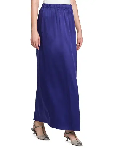 Giorgio Armani Women's Silk Maxi Skirt - Amethyst - Size 12 | Thumbnail 3 Giorgio Armani Women's Silk Maxi Skirt - Amethyst - Size 12 | Thumbnail 3