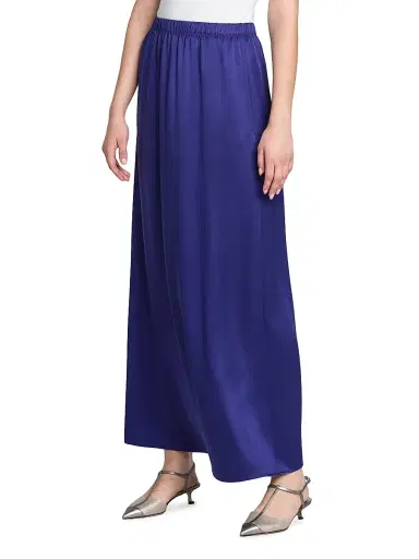 Giorgio Armani Women's Silk Maxi Skirt - Amethyst - Size 12 | Thumbnail 4 Giorgio Armani Women's Silk Maxi Skirt - Amethyst - Size 12 | Thumbnail 4
