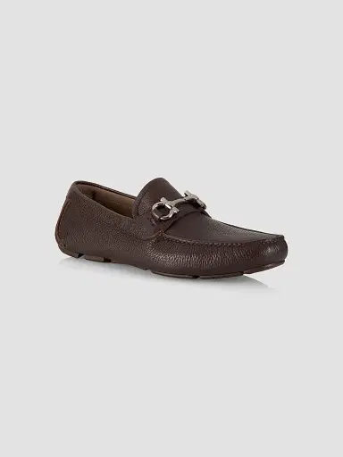 Ferragamo Men's Parigi New Driver Loafers - Brown - Size 13 | Thumbnail 2 Ferragamo Men's Parigi New Driver Loafers - Brown - Size 13 | Thumbnail 2