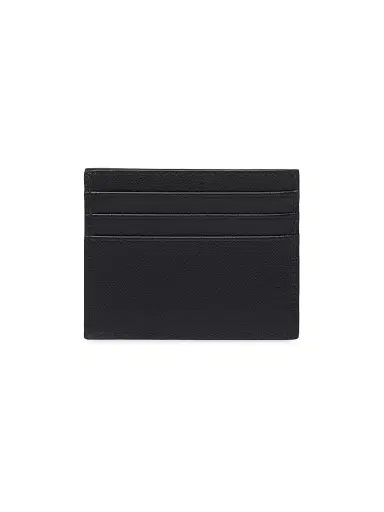 Prada Men's Saffiano Leather Card Holder - Black | Thumbnail 4 Prada Men's Saffiano Leather Card Holder - Black | Thumbnail 4