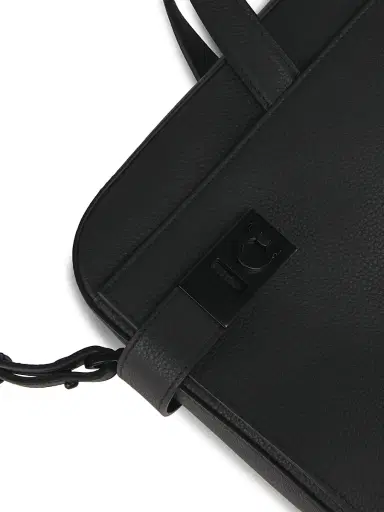FERRAGAMO Men's Twins Leather Shoulder Bag - Nero | Thumbnail 6 FERRAGAMO Men's Twins Leather Shoulder Bag - Nero | Thumbnail 6