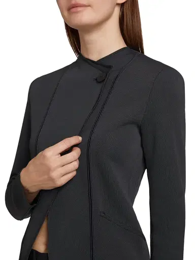 Giorgio Armani Women's Double Stitch Jacket | Thumbnail 5 Giorgio Armani Women's Double Stitch Jacket | Thumbnail 5