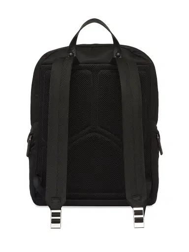 Prada Men's Re-Nylon and Saffiano Leather Backpack - Black - Size 0 | Thumbnail 4 Prada Men's Re-Nylon and Saffiano Leather Backpack - Black - Size 0 | Thumbnail 4