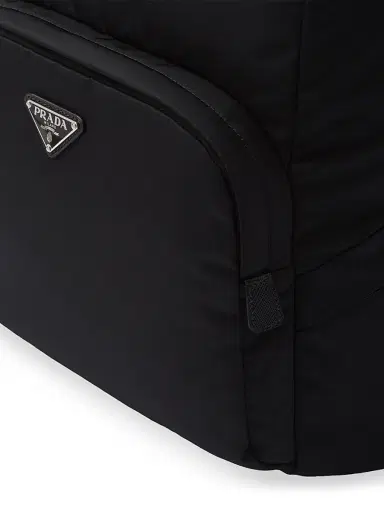 Prada Men's Re-Nylon and Saffiano Leather Backpack - Black - Size 0 | Thumbnail 6 Prada Men's Re-Nylon and Saffiano Leather Backpack - Black - Size 0 | Thumbnail 6