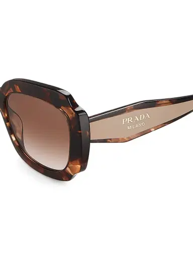 Prada Women's 52MM Square Sunglasses - Havana | Thumbnail 2 Prada Women's 52MM Square Sunglasses - Havana | Thumbnail 2