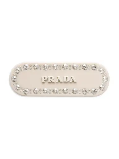 Prada Women's Plex Hair Clip | Thumbnail 1 Prada Women's Plex Hair Clip | Thumbnail 1