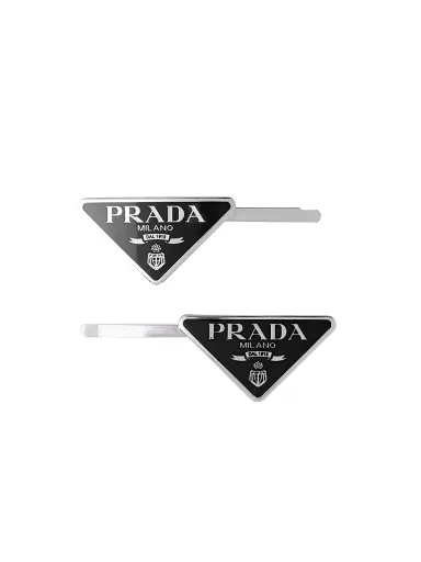 Prada Women's Metal Hair Pins | Thumbnail 1 Prada Women's Metal Hair Pins | Thumbnail 1