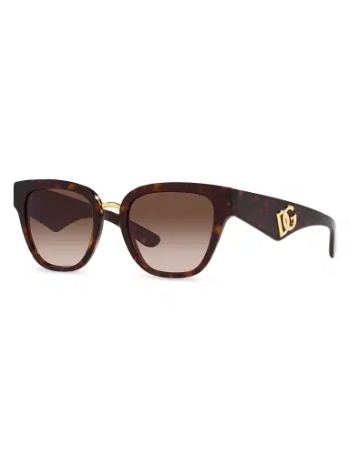 Dolce & Gabbana Women's 51MM Butterfly Sunglasses - Havana | Thumbnail 2