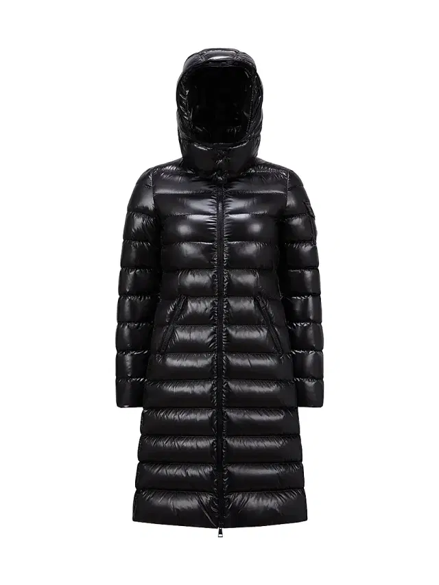 Women's Moka Long Down Puffer Coat - Black