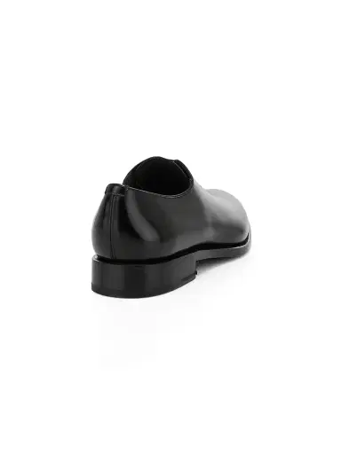 Ferragamo Men's Angiolo Lace-Up Leather Dress Shoes - Nero - Size 13 | Thumbnail 3