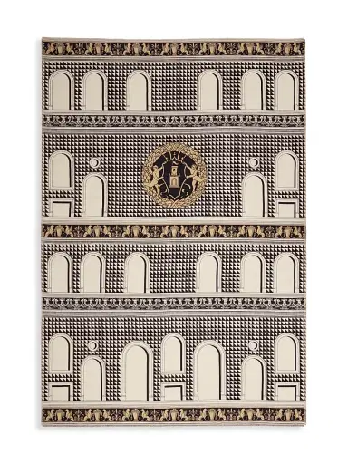 FORNASETTI Facciata Quattrocentesca Throw Blanket | Thumbnail 1