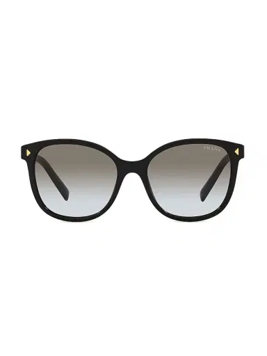 Prada Women's 53MM Round Sunglasses - Black | Thumbnail 2