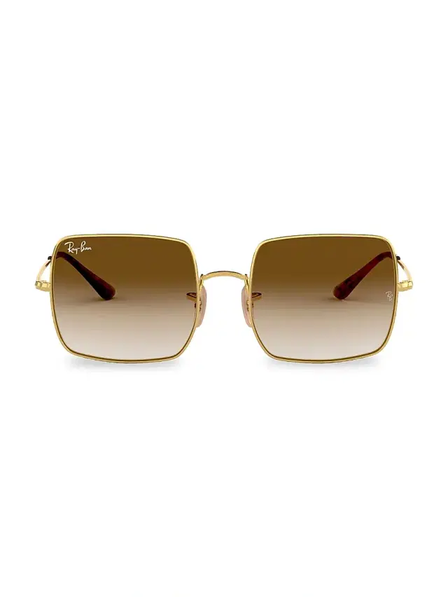 Women's RB1971 54MM Square Sunglasses - Gold