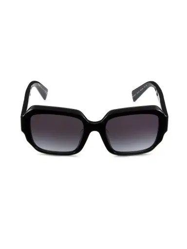 Prada Women's 54MM Square Sunglasses - Black Grey Gradient | Thumbnail 3