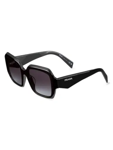Prada Women's 54MM Square Sunglasses - Black Grey Gradient | Thumbnail 1