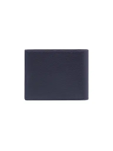 Ferragamo Men's Florence Leather Card Holder - Midnight Nero | Thumbnail 3 Ferragamo Men's Florence Leather Card Holder - Midnight Nero | Thumbnail 3