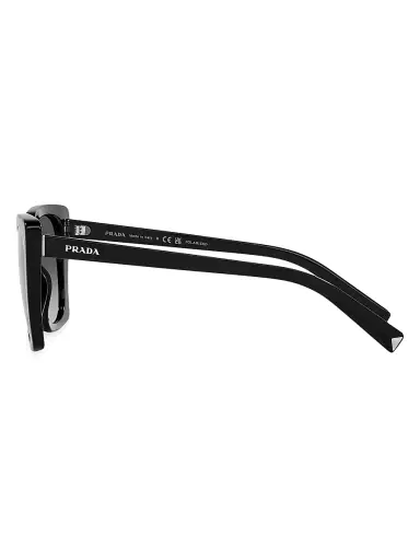 Prada Women's 47MM Square Sunglasses - Black | Thumbnail 5