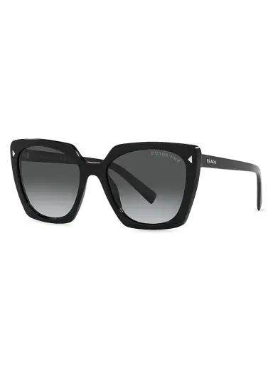 Prada Women's 47MM Square Sunglasses - Black | Thumbnail 1