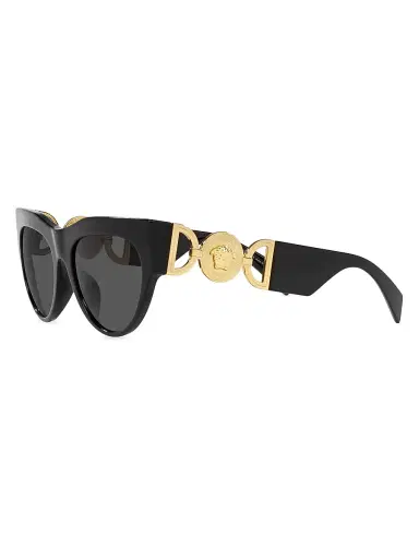 Versace Women's 56MM Cat-Eye Sunglasses - Black | Thumbnail 2 Versace Women's 56MM Cat-Eye Sunglasses - Black | Thumbnail 2
