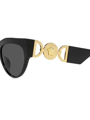 Versace Women's 56MM Cat-Eye Sunglasses - Black | Thumbnail 3 Versace Women's 56MM Cat-Eye Sunglasses - Black | Thumbnail 3