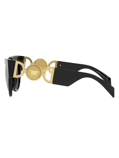 Versace Women's 56MM Cat-Eye Sunglasses - Black | Thumbnail 4 Versace Women's 56MM Cat-Eye Sunglasses - Black | Thumbnail 4
