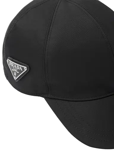 Prada Women's Re-Nylon Baseball Cap - Black | Thumbnail 4