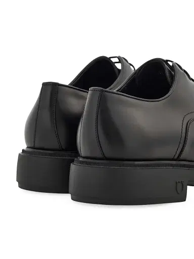 FERRAGAMO Men's Camden Leather Lace-Up Shoes - Nero | Thumbnail 6 FERRAGAMO Men's Camden Leather Lace-Up Shoes - Nero | Thumbnail 6