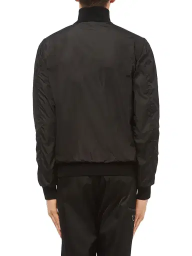 Prada Men's Reversible Wool And Nylon Jacket - Black - Size 34 | Thumbnail 4 Prada Men's Reversible Wool And Nylon Jacket - Black - Size 34 | Thumbnail 4