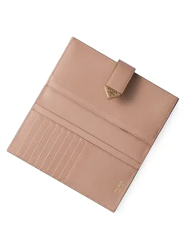 Prada Women's Large Saffiano and Leather Wallet | Thumbnail 2 Prada Women's Large Saffiano and Leather Wallet | Thumbnail 2