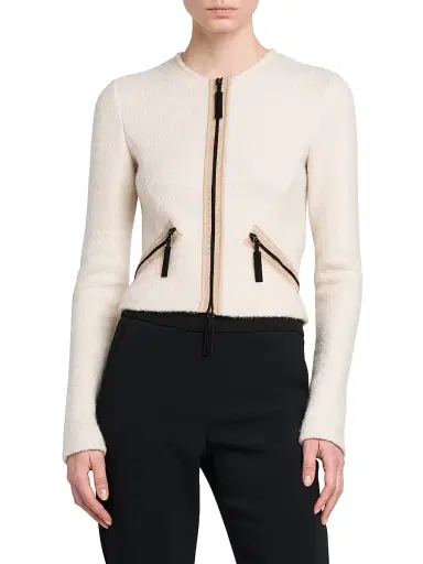 Giorgio Armani Women's Cashmere-Silk Blend Jacket | Thumbnail 3 Giorgio Armani Women's Cashmere-Silk Blend Jacket | Thumbnail 3