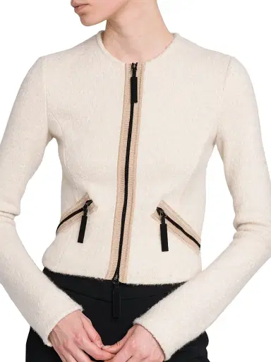 Giorgio Armani Women's Cashmere-Silk Blend Jacket | Thumbnail 6 Giorgio Armani Women's Cashmere-Silk Blend Jacket | Thumbnail 6
