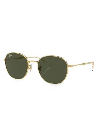 Ray-Ban Women's RB3809 55MM Round Sunglasses - Gold Flash Green | Thumbnail 2 Ray-Ban Women's RB3809 55MM Round Sunglasses - Gold Flash Green | Thumbnail 2