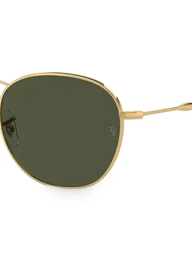 Ray-Ban Women's RB3809 55MM Round Sunglasses - Gold Flash Green | Thumbnail 3 Ray-Ban Women's RB3809 55MM Round Sunglasses - Gold Flash Green | Thumbnail 3