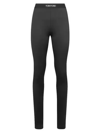 Tom Ford Women's Jersey Signature Leggings - Naa Black - Size XXS | Thumbnail 1