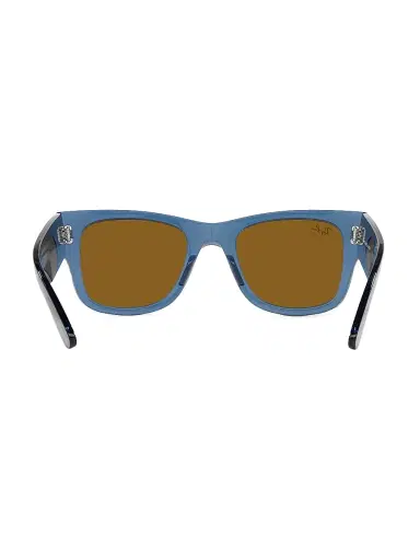 Ray-Ban Women's RB0840 51MM Square Sunglasses - Blue Brown | Thumbnail 5