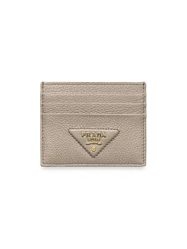 Prada Women's Leather Card Holder | Thumbnail 1 Prada Women's Leather Card Holder | Thumbnail 1