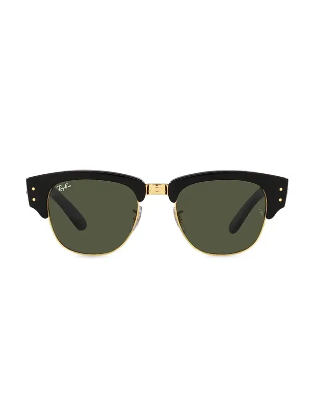 Ray-Ban Women's RB0316S 53MM Mega Clubmaster Sunglasses - Black