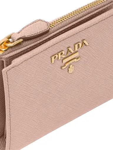 Prada Women's Saffiano Leather Wallet - Pink | Thumbnail 5 Prada Women's Saffiano Leather Wallet - Pink | Thumbnail 5