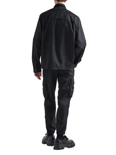 Prada Men's Re-Nylon Shirt - Black | Thumbnail 5