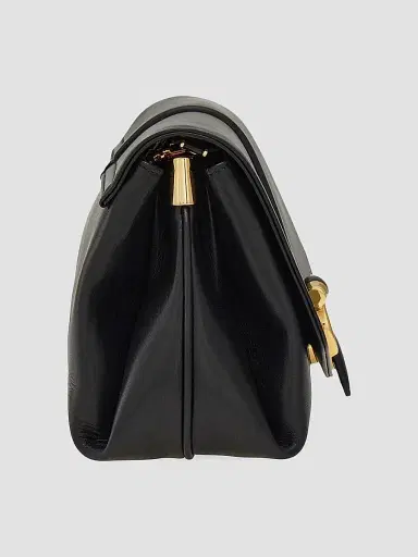 Ferragamo Women's Medium New Line Leather Shoulder Bag - Nero | Thumbnail 4