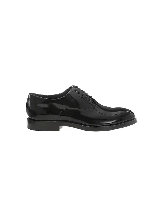 Men's Patent Leather Tuxedo Shoes