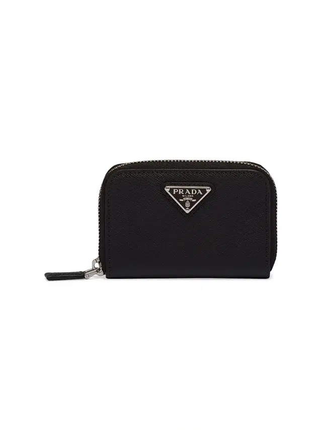 Prada Men's Saffiano Coin Purse - Black