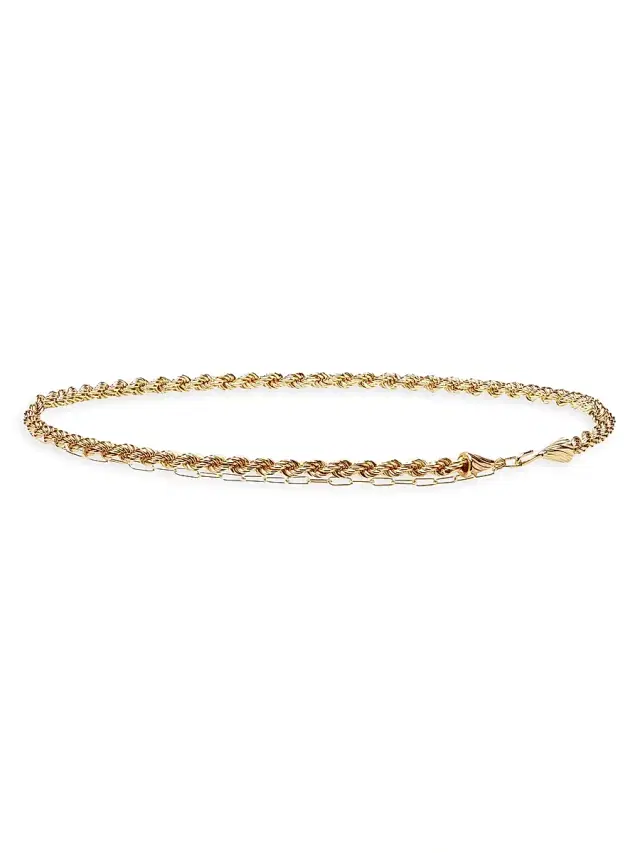 Women's Donna Goldtone Chain Belt - Gold