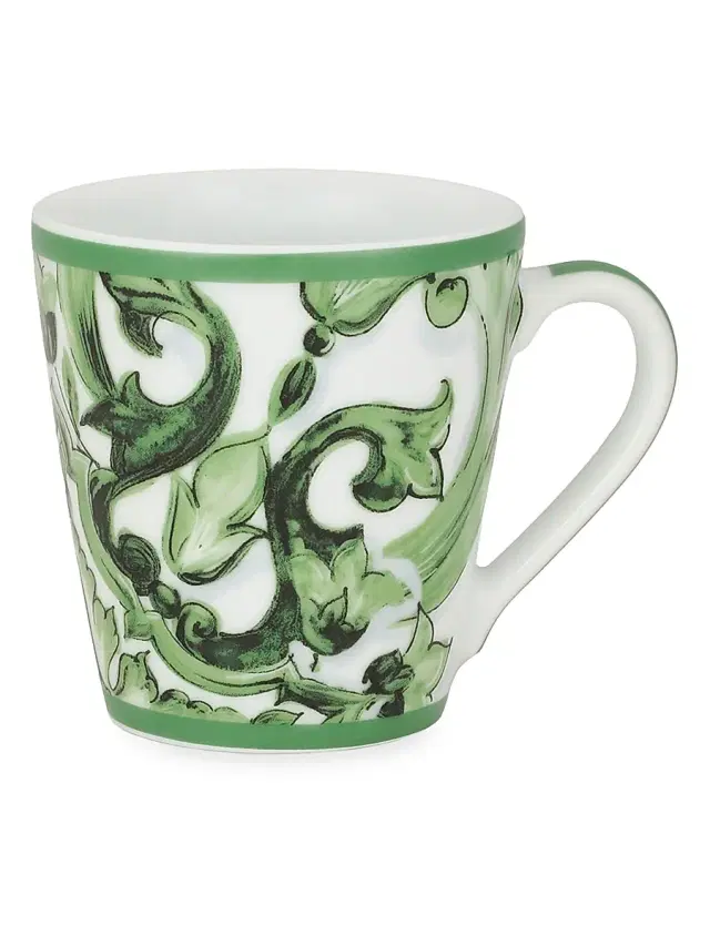 Dolce & Gabbana Verde Maiolica Mug - Green