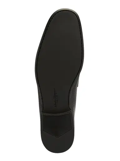 Ferragamo Men's Grandioso Gancini Bit Leather Loafers - Nero - Size 11.5 | Thumbnail 6
