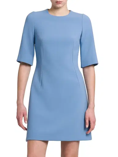 Dolce & Gabbana Women's Wool Tailored Minidress - Glicine Viola Chiari - Size 10 | Thumbnail 3 Dolce & Gabbana Women's Wool Tailored Minidress - Glicine Viola Chiari - Size 10 | Thumbnail 3