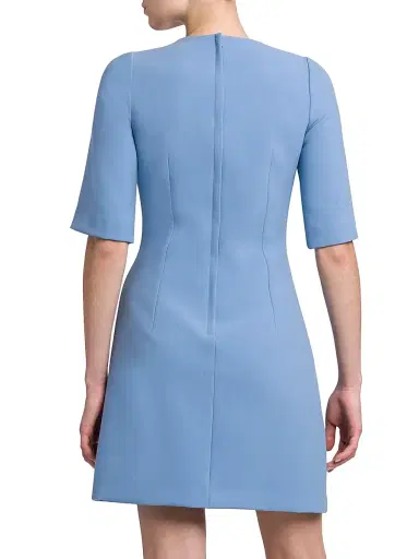 Dolce & Gabbana Women's Wool Tailored Minidress - Glicine Viola Chiari - Size 10 | Thumbnail 5 Dolce & Gabbana Women's Wool Tailored Minidress - Glicine Viola Chiari - Size 10 | Thumbnail 5