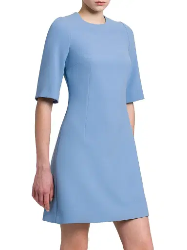 Dolce & Gabbana Women's Wool Tailored Minidress - Glicine Viola Chiari - Size 10 | Thumbnail 6 Dolce & Gabbana Women's Wool Tailored Minidress - Glicine Viola Chiari - Size 10 | Thumbnail 6