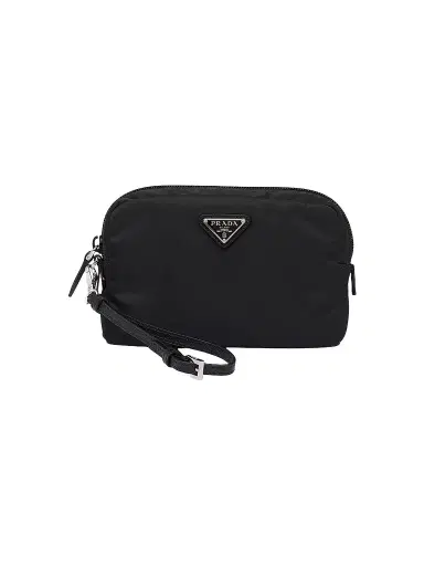 Prada Women's Re-Nylon Pouch - Black | Thumbnail 1 Prada Women's Re-Nylon Pouch - Black | Thumbnail 1